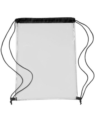 LME-0927-Transparent PVC Drawstring Backpack